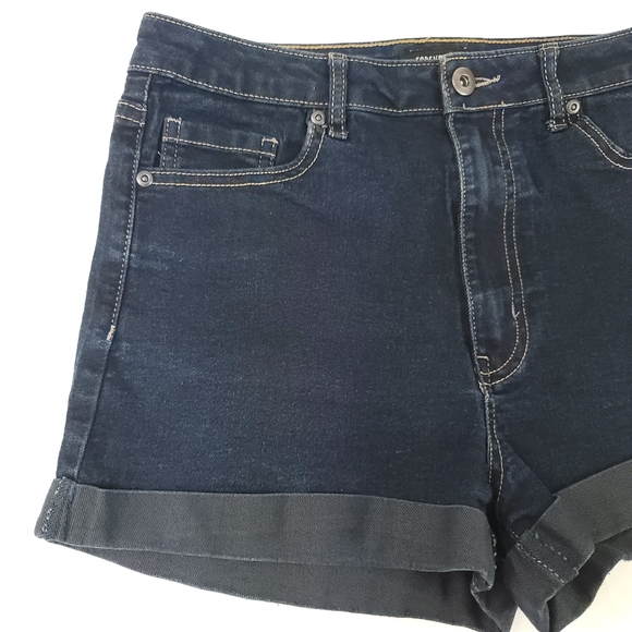 Forever 21 High Waist Jean Shorts Size 26 - Picture 2 of 6